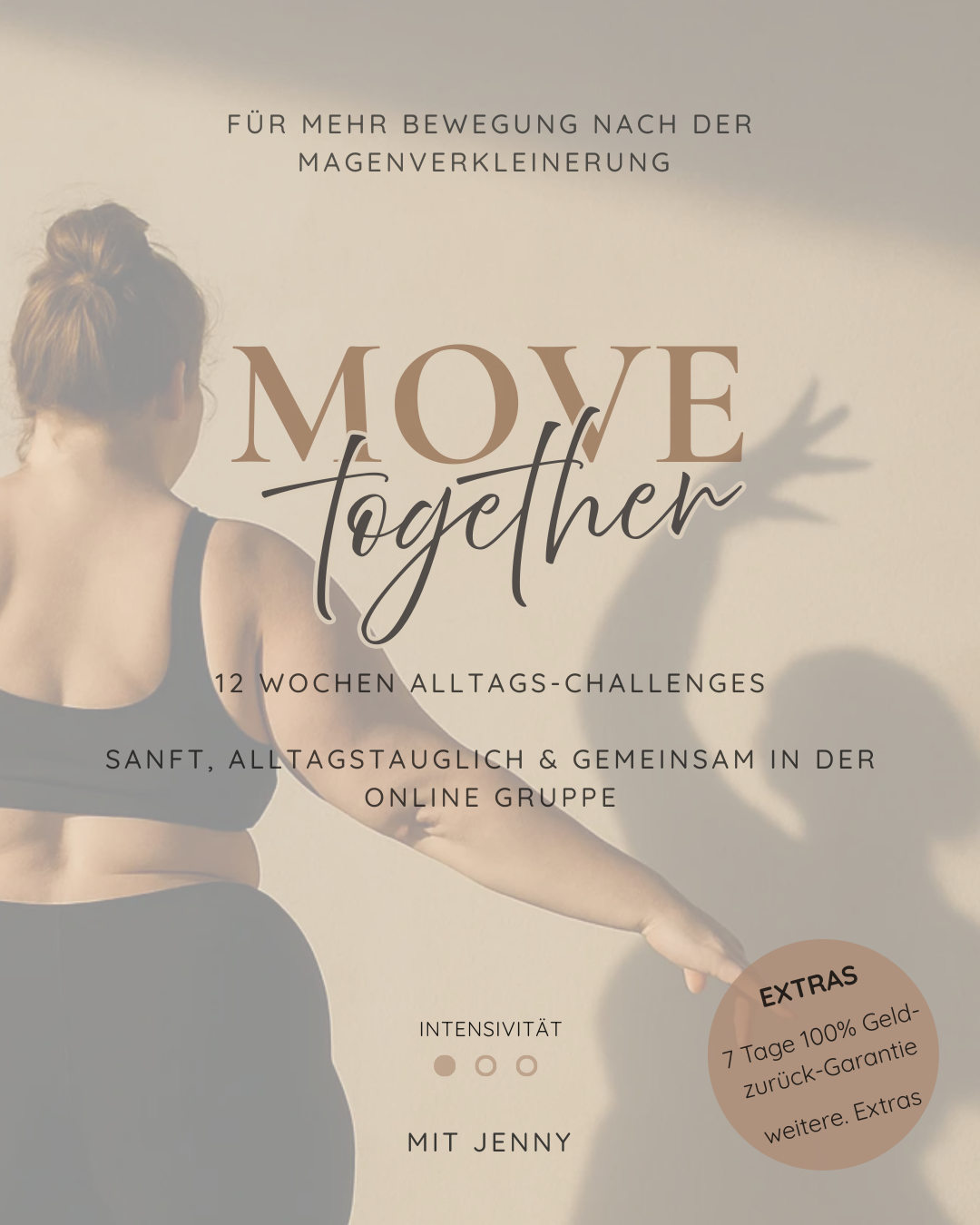 12-Wochen-Alltagsbewegungs-Challenges mit echter Begleitung