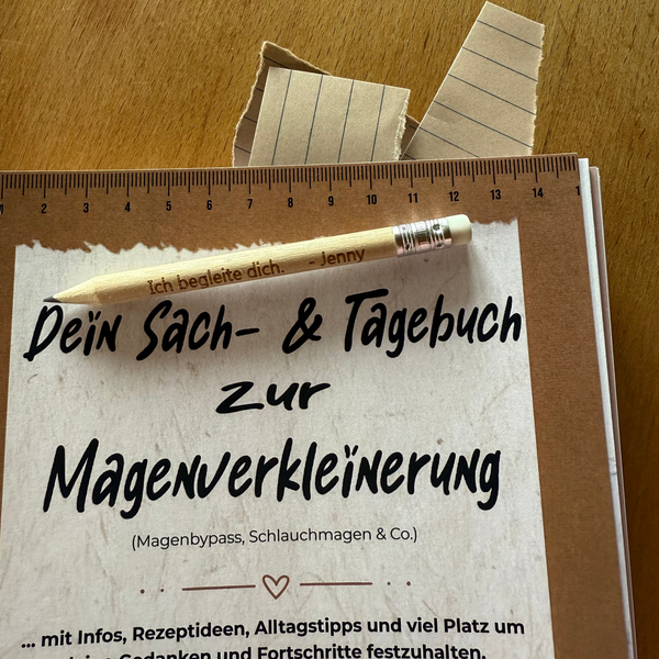 Buch Dein Sach- und Tagebuch zur Magenverkleinerung von Jenny