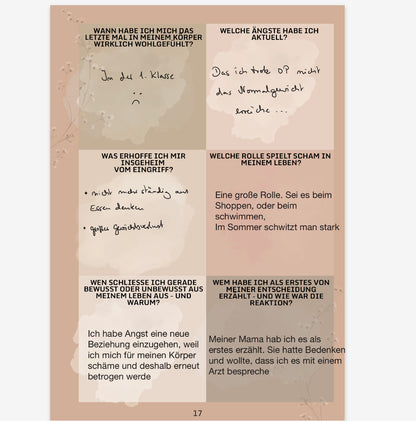 Digitale Ausgabe (PDF/digital ausfüllbar) - Dein Sach- & Tagebuch zur Magenverkleinerung